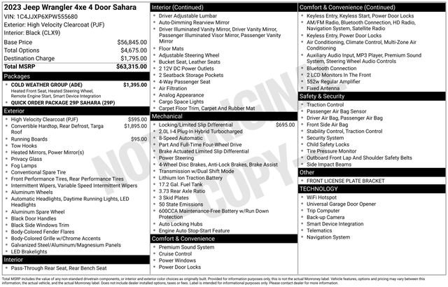 Used 2023 Jeep Wrangler Unlimited Sahara w/ Cold Weather Group image 15