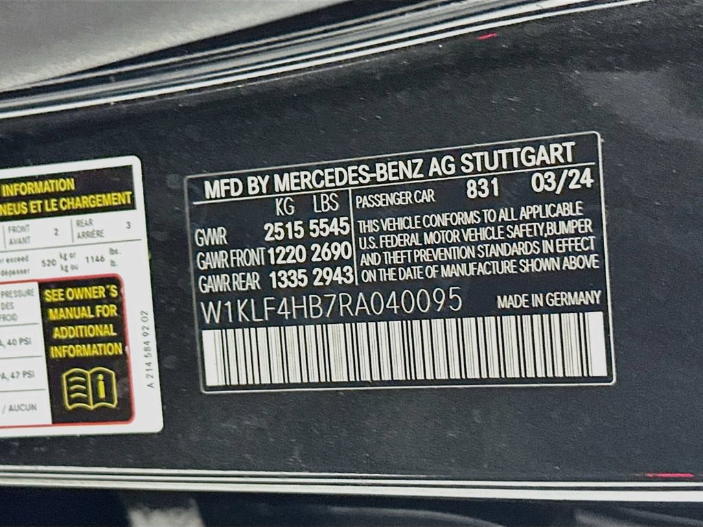 Certified 2024 Mercedes-Benz E 350 4MATIC Sedan image 33