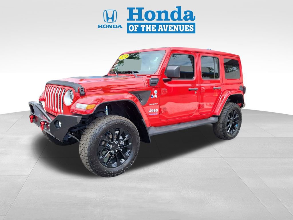 Used 2022 Jeep Wrangler Unlimited Sahara w/ Cold Weather Group image 2