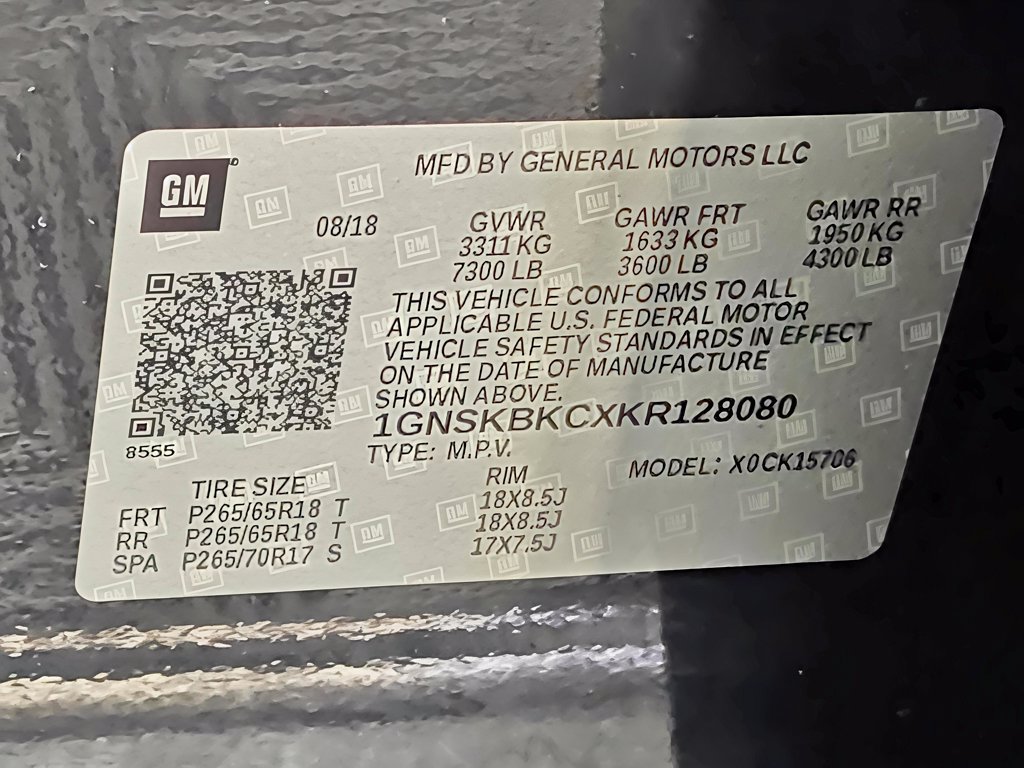 Used 2019 Chevrolet Tahoe LT w/ Luxury Package AWD/4WD image 65