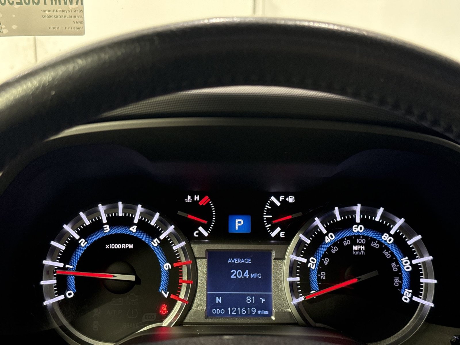 Used 2016 Toyota 4Runner Limited AWD/4WD image 18