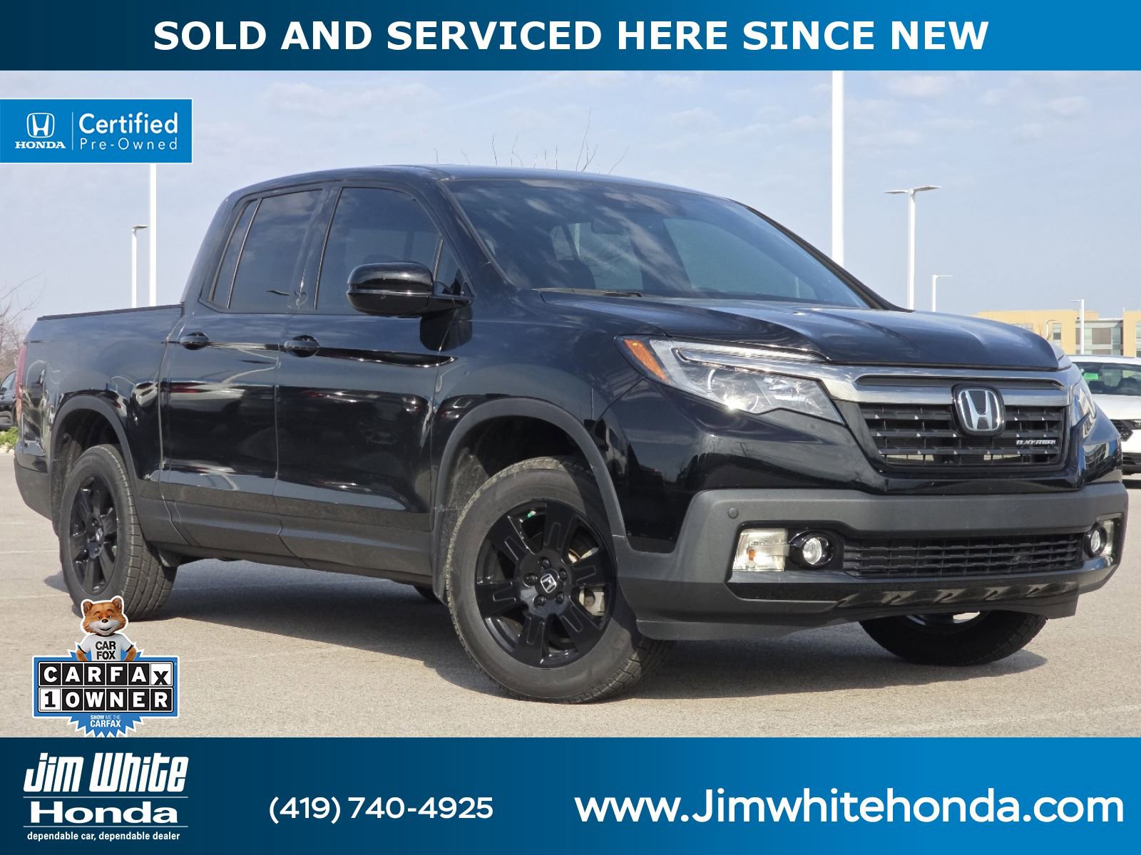 Used 2020 Honda Ridgeline Black Edition image 1