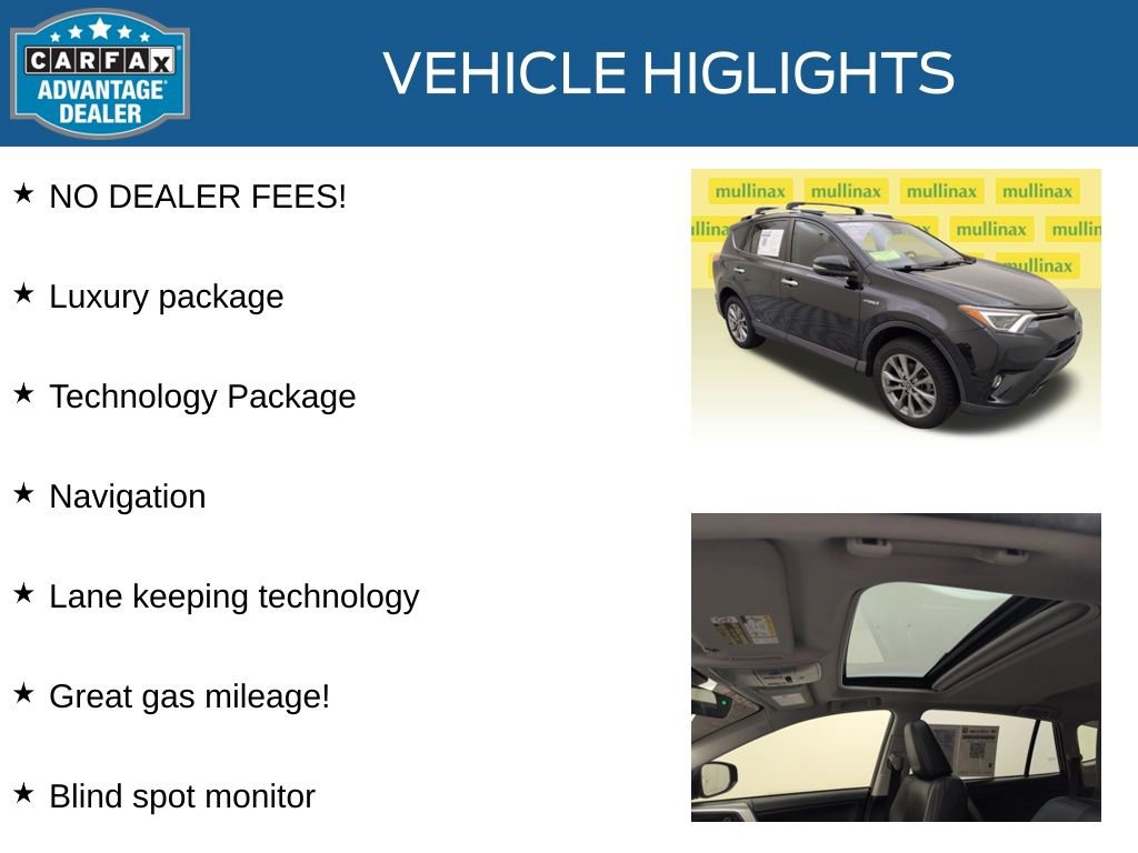 Used 2016 Toyota RAV4 Limited w/ Advanced Technology Package image 12