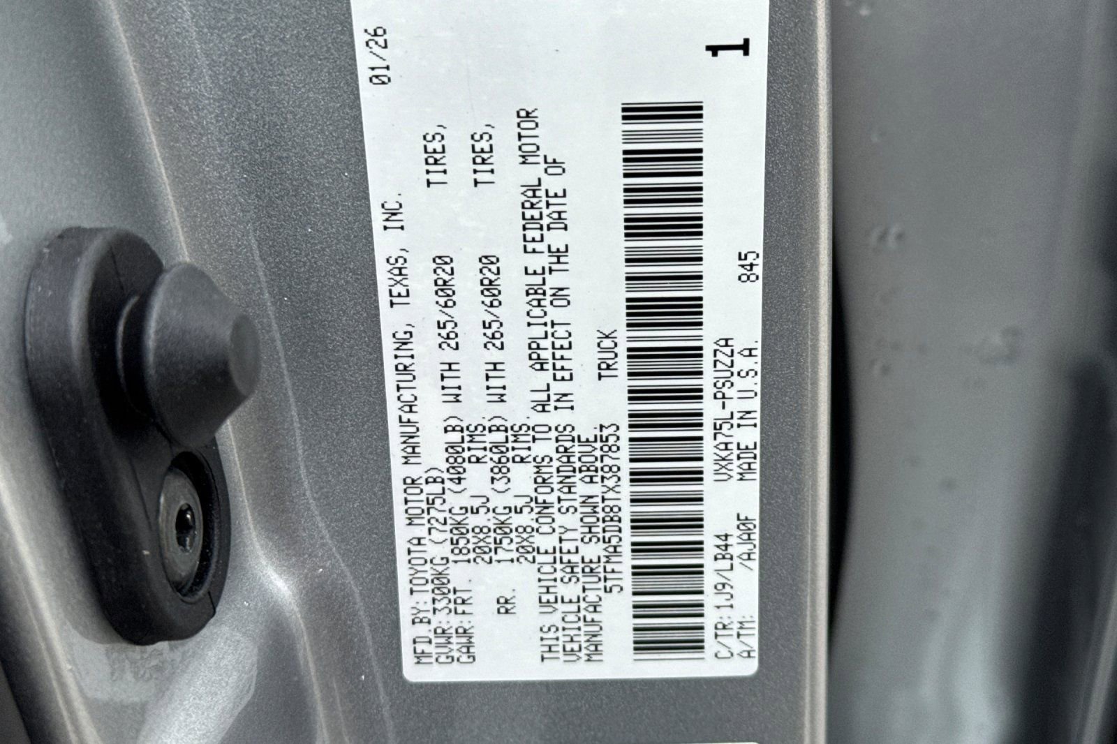 New 2026 Toyota Tundra 1794 Edition AWD/4WD image 26