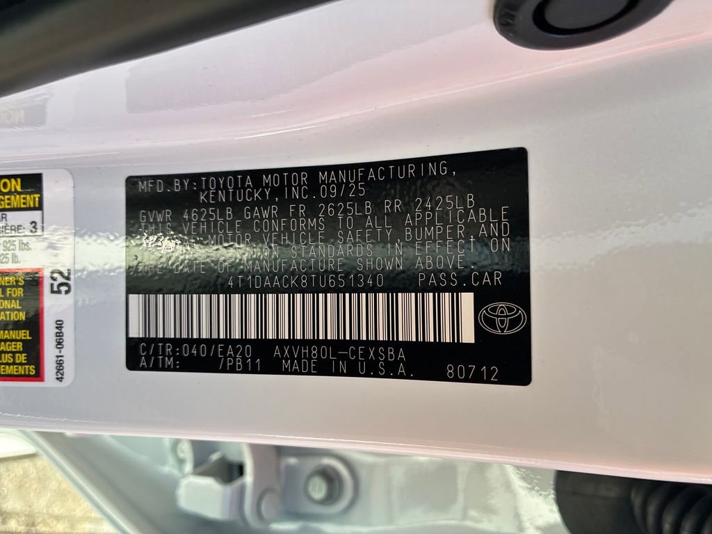 New 2026 Toyota Camry SE image 44