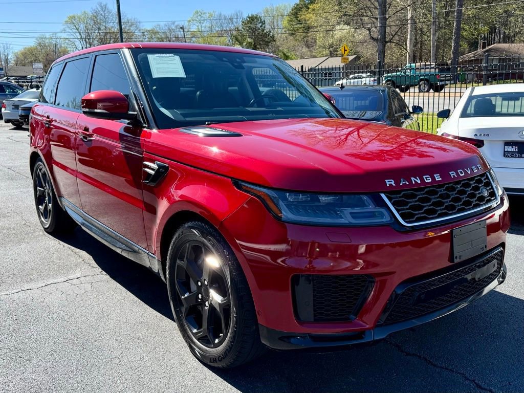 Used 2018 Land Rover Range Rover Sport HSE AWD/4WD image 2