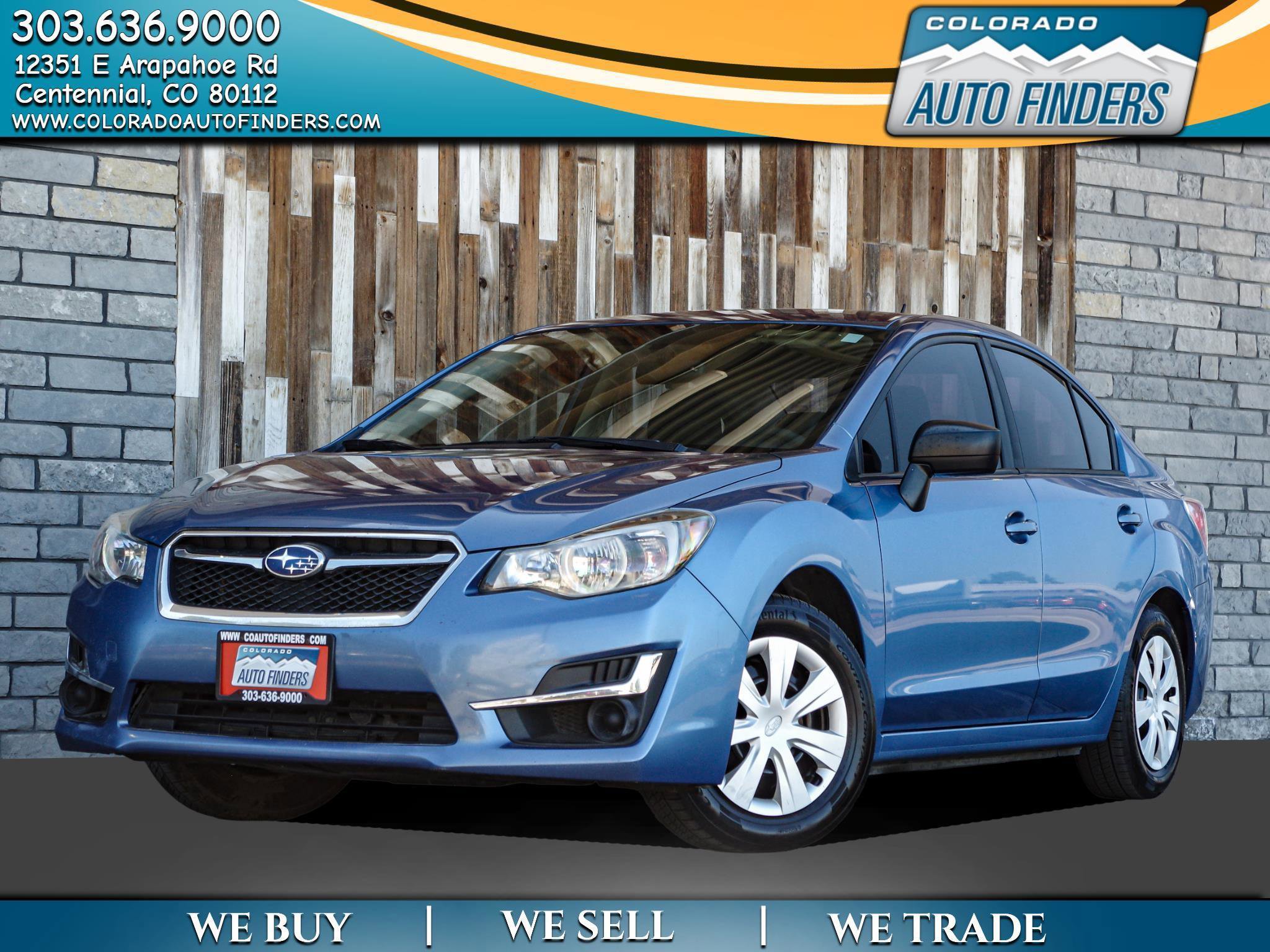 Used 2016 Subaru Impreza 2.0i