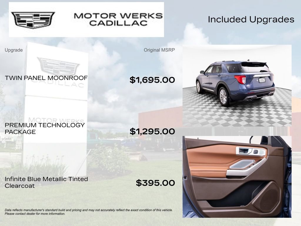 Used 2021 Ford Explorer King Ranch w/ Premium Technology Package AWD/4WD image 9