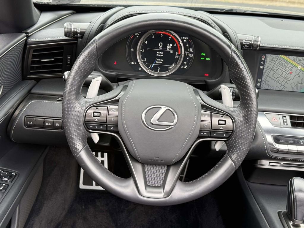 Used 2021 Lexus LC 500 Convertible w/ Touring Package RWD image 10