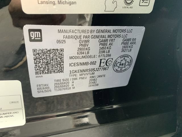 Certified 2025 GMC Acadia Elevation w/ Elevation Premium Package image 33