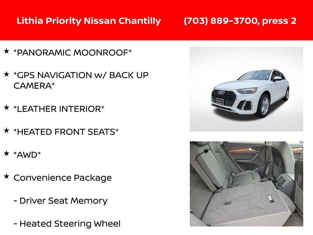 Used 2023 Audi Q5 2.0T Premium w/ Convenience Package AWD/4WD image 6