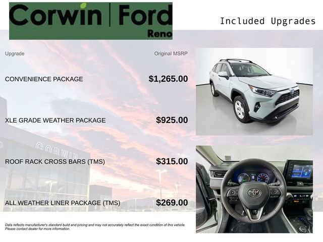Used 2021 Toyota RAV4 XLE w/ Convenience Package image 3