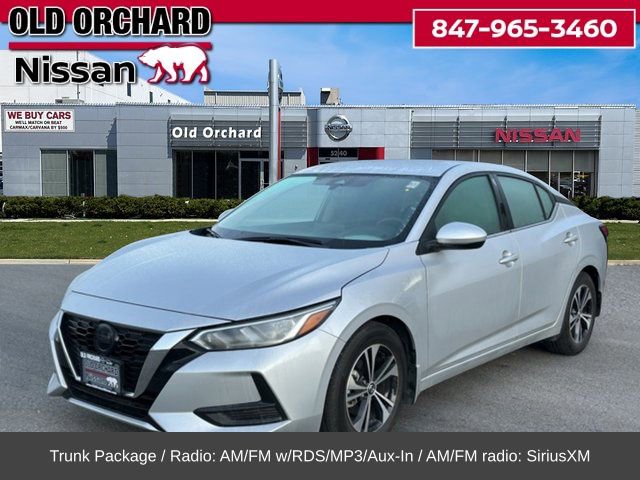 Used 2022 Nissan Sentra SV w/ Trunk Package