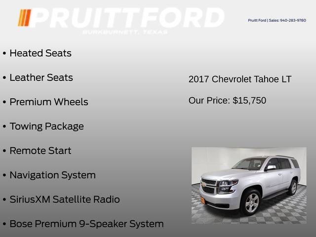 Used 2017 Chevrolet Tahoe LT RWD image 35