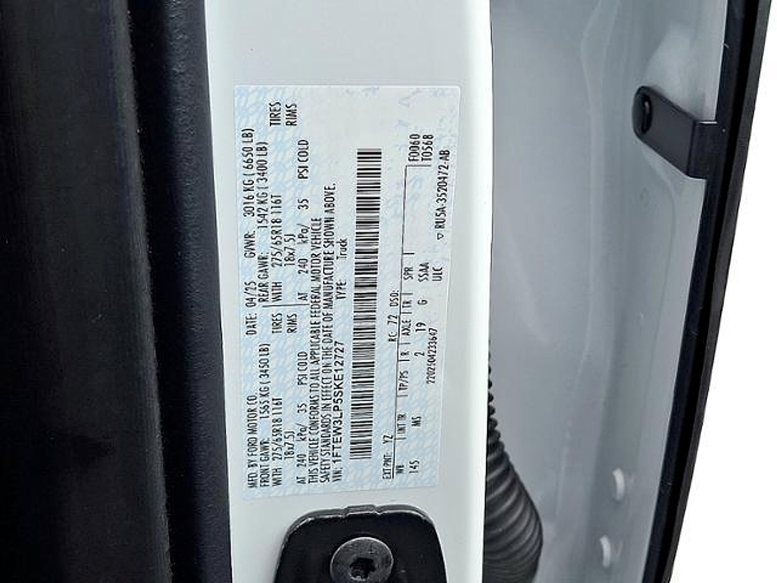 Used 2025 Ford F150 XLT w/ Equipment Group 301A Standard AWD/4WD image 28