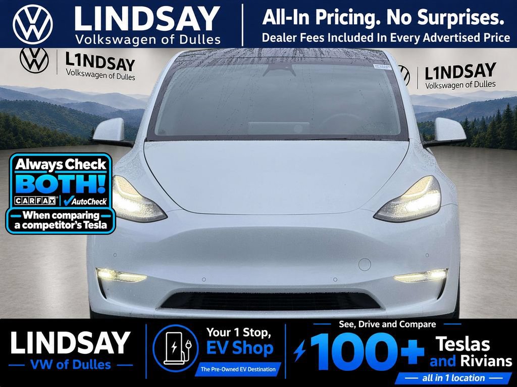Used 2020 Tesla Model Y Long Range AWD/4WD image 2