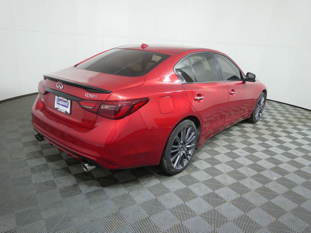 Used 2024 INFINITI Q50 Red Sport 400 image 3