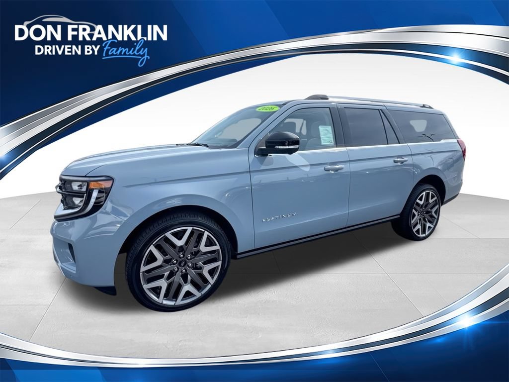 New 2026 Ford Expedition Max Platinum w/ Platinum Ultimate Package