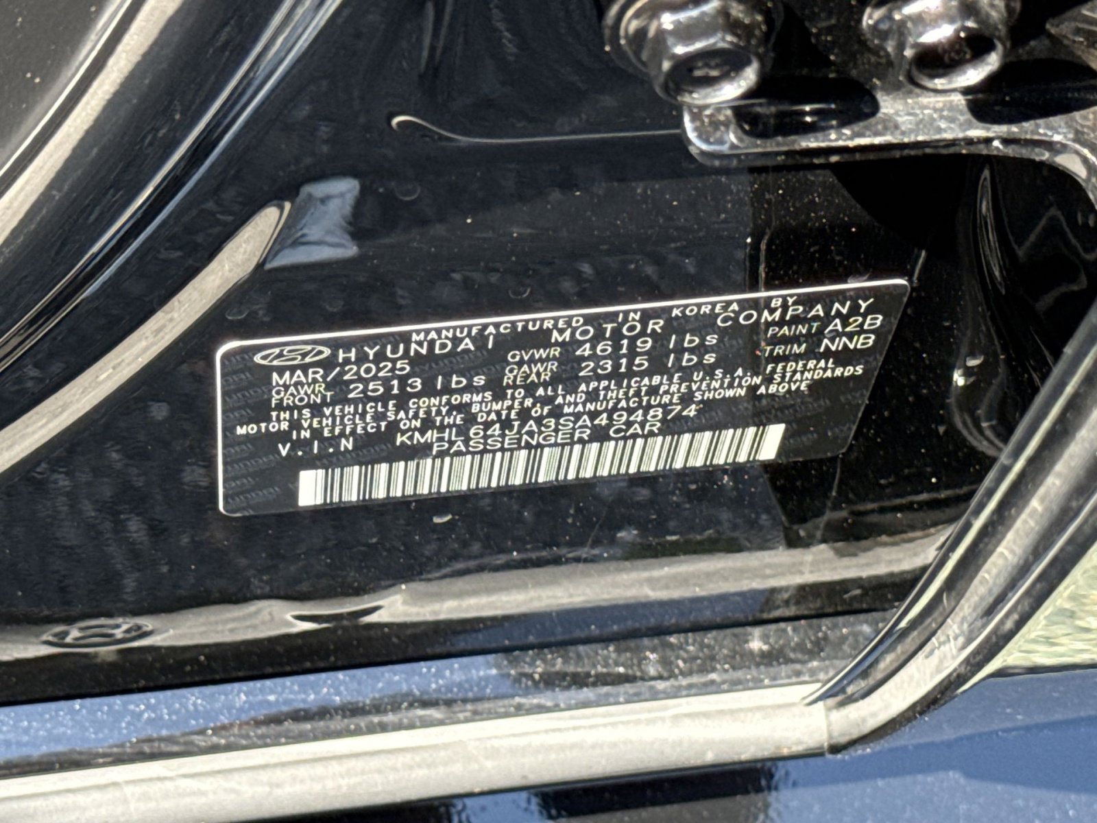 Certified 2025 Hyundai Sonata SEL AWD/4WD image 32