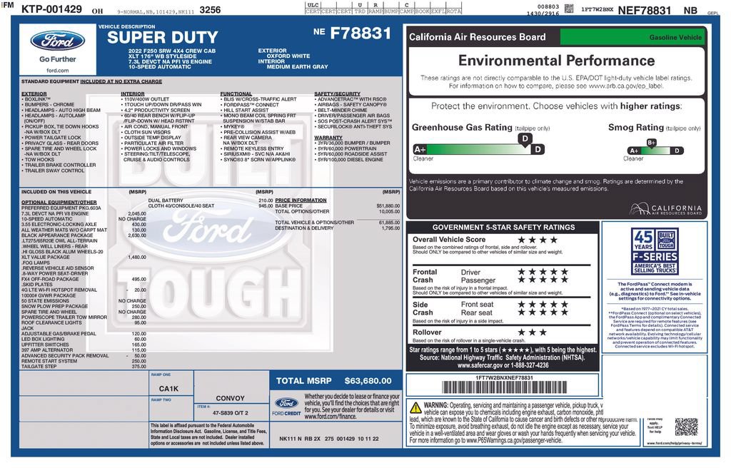 Used 2022 Ford F250 XLT w/ Black Appearance Package AWD/4WD image 10