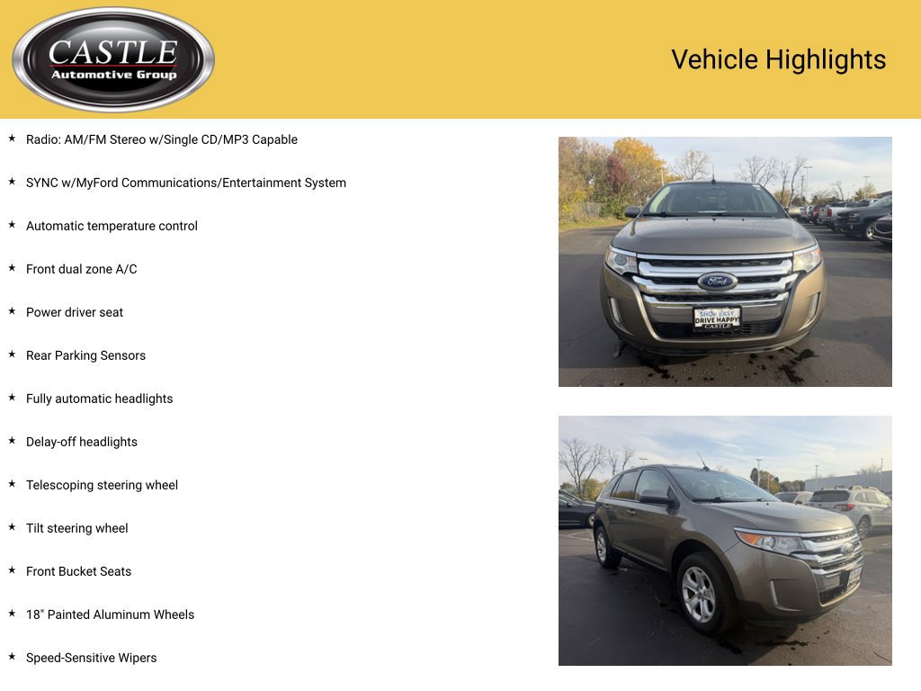 Used 2014 Ford Edge SEL FWD image 4