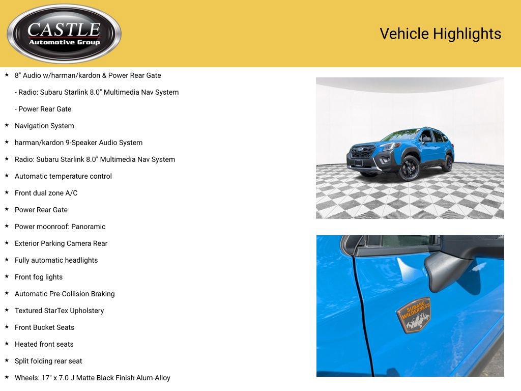 Used 2023 Subaru Forester Wilderness AWD/4WD image 4