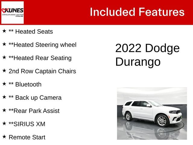 Certified 2022 Dodge Durango GT AWD/4WD image 5