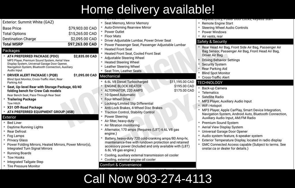 Used 2022 GMC Sierra 2500 AT4 w/ AT4 Preferred Package AWD/4WD image 7