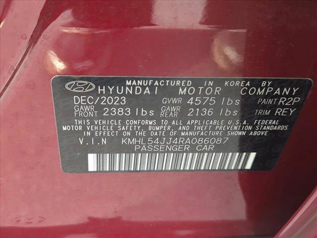 Used 2024 Hyundai Sonata Limited FWD image 28