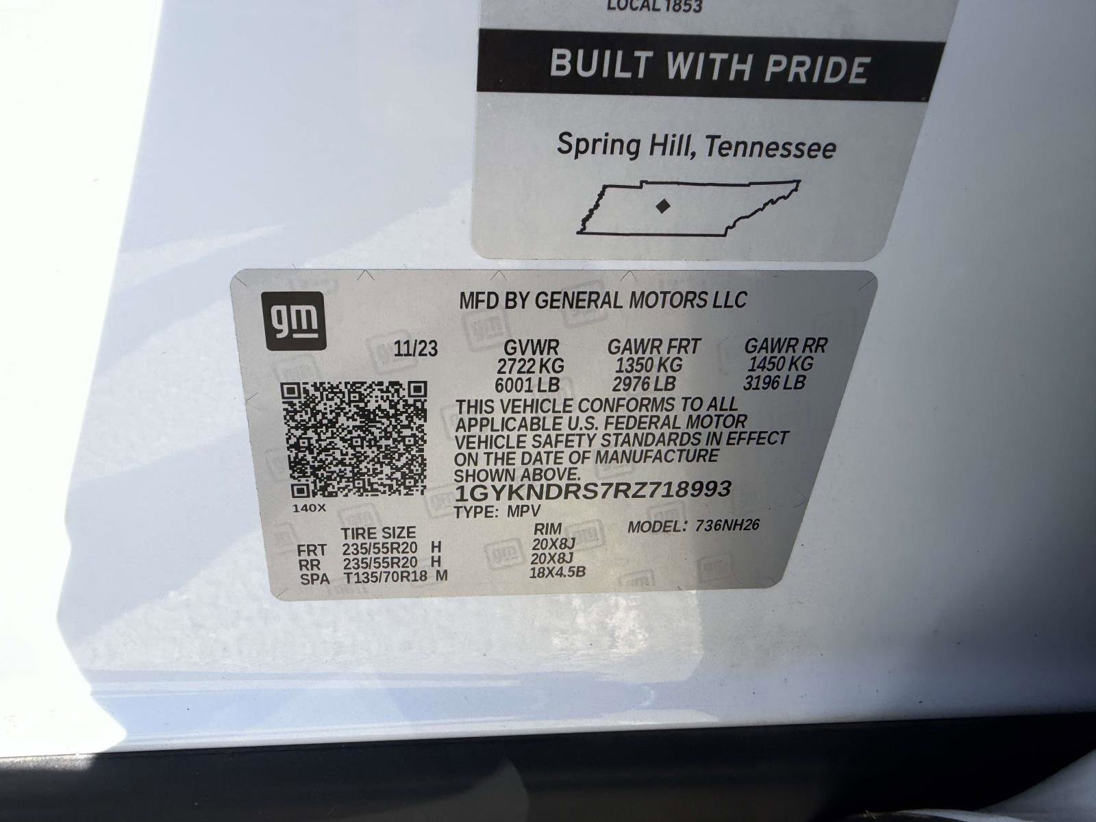 Certified 2024 Cadillac XT5 Premium Luxury image 19