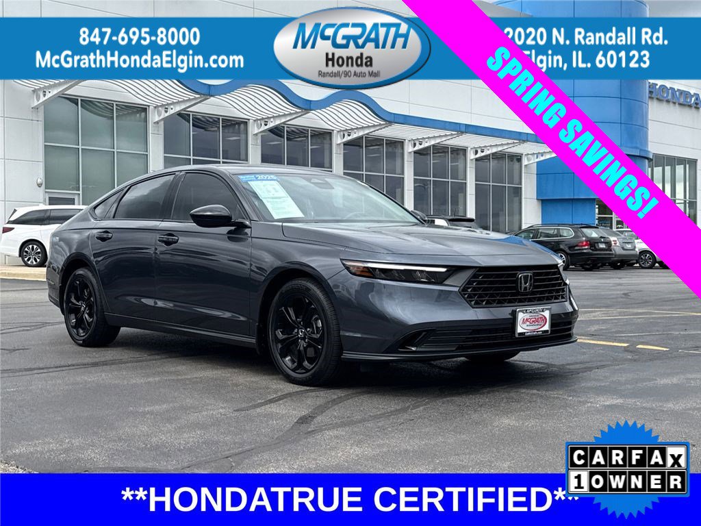 Certified 2025 Honda Accord SE image 1