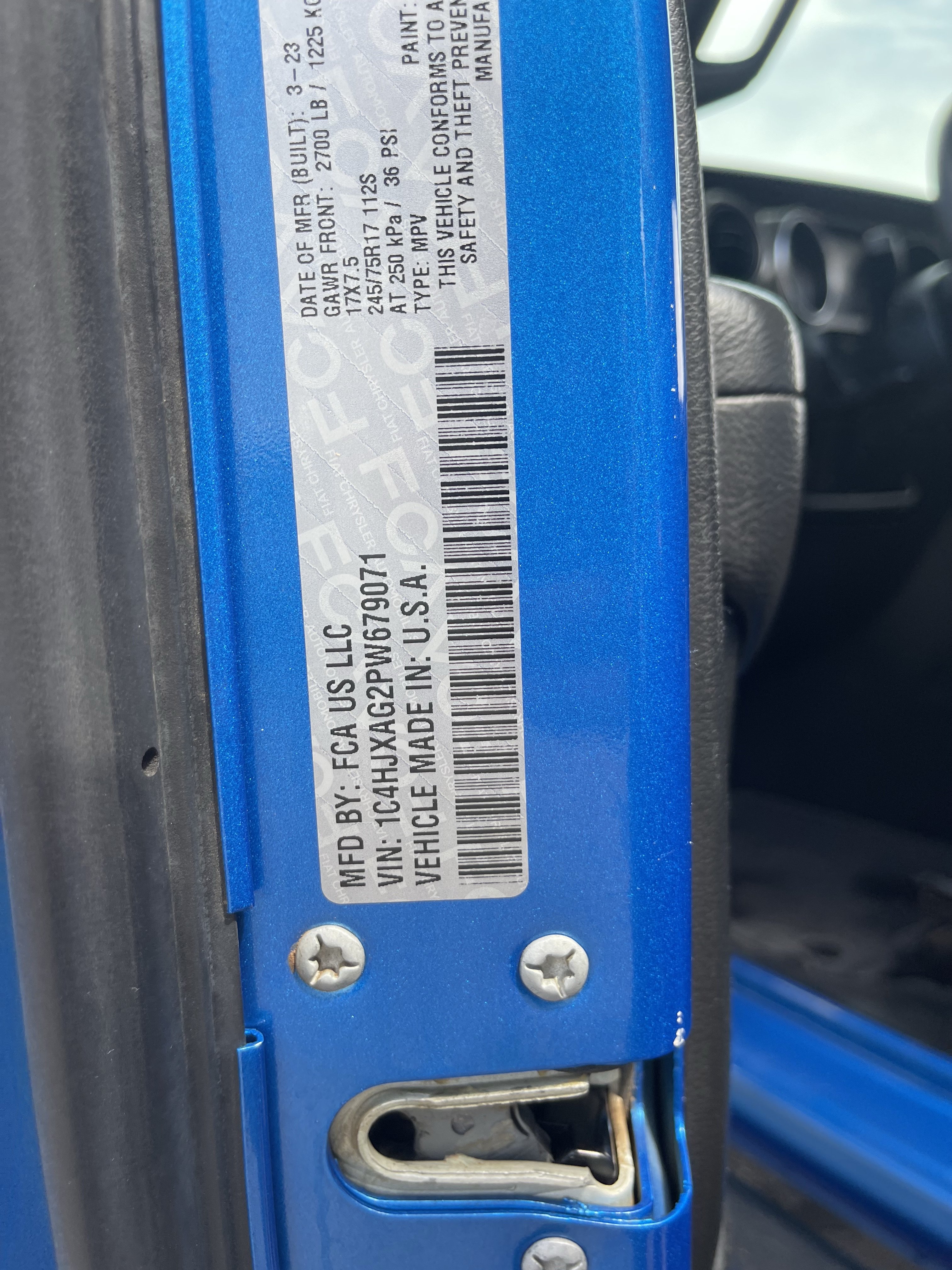 Certified 2023 Jeep Wrangler Sport AWD/4WD image 31