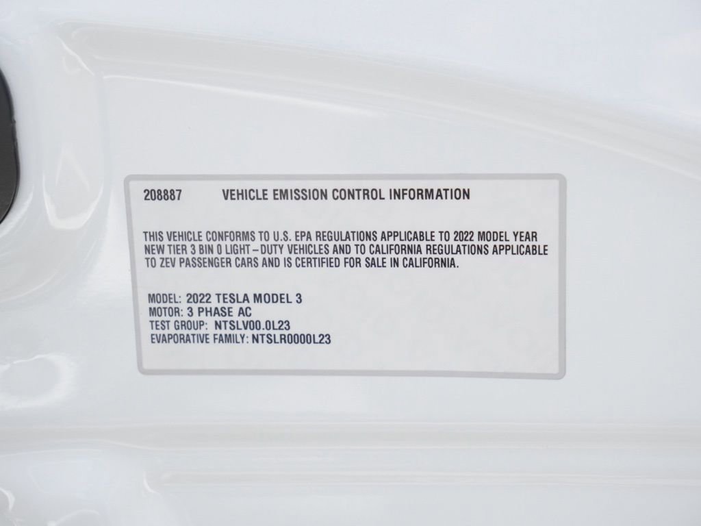 Used 2022 Tesla Model 3 Performance image 23