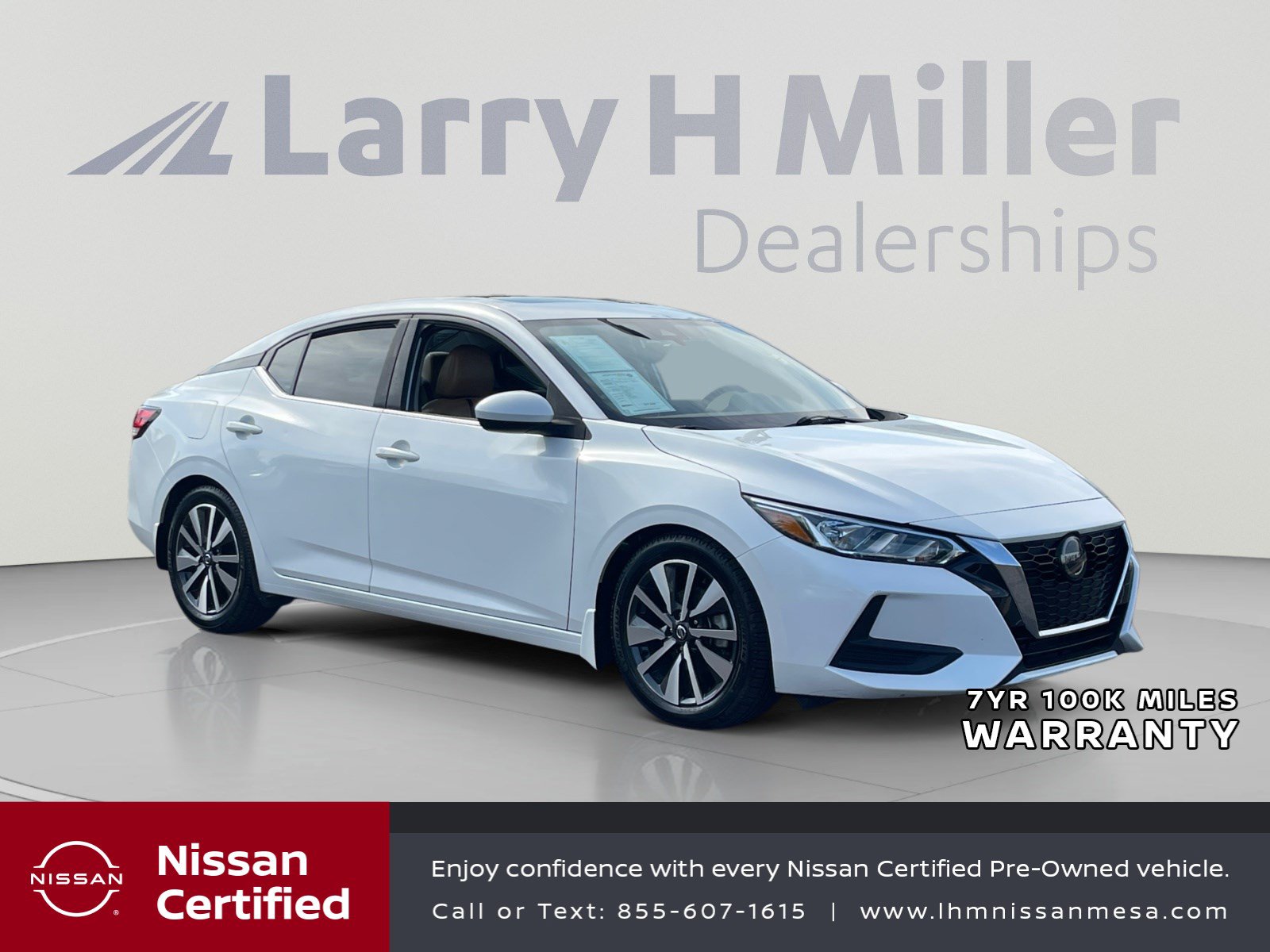 Certified 2021 Nissan Sentra SV w/ SV Premium Package FWD image 7