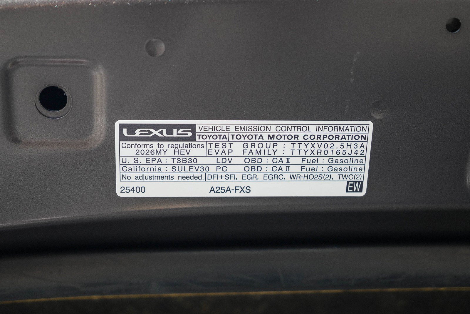 New 2026 Lexus ES 350h AWD w/ Cold Area Package image 27