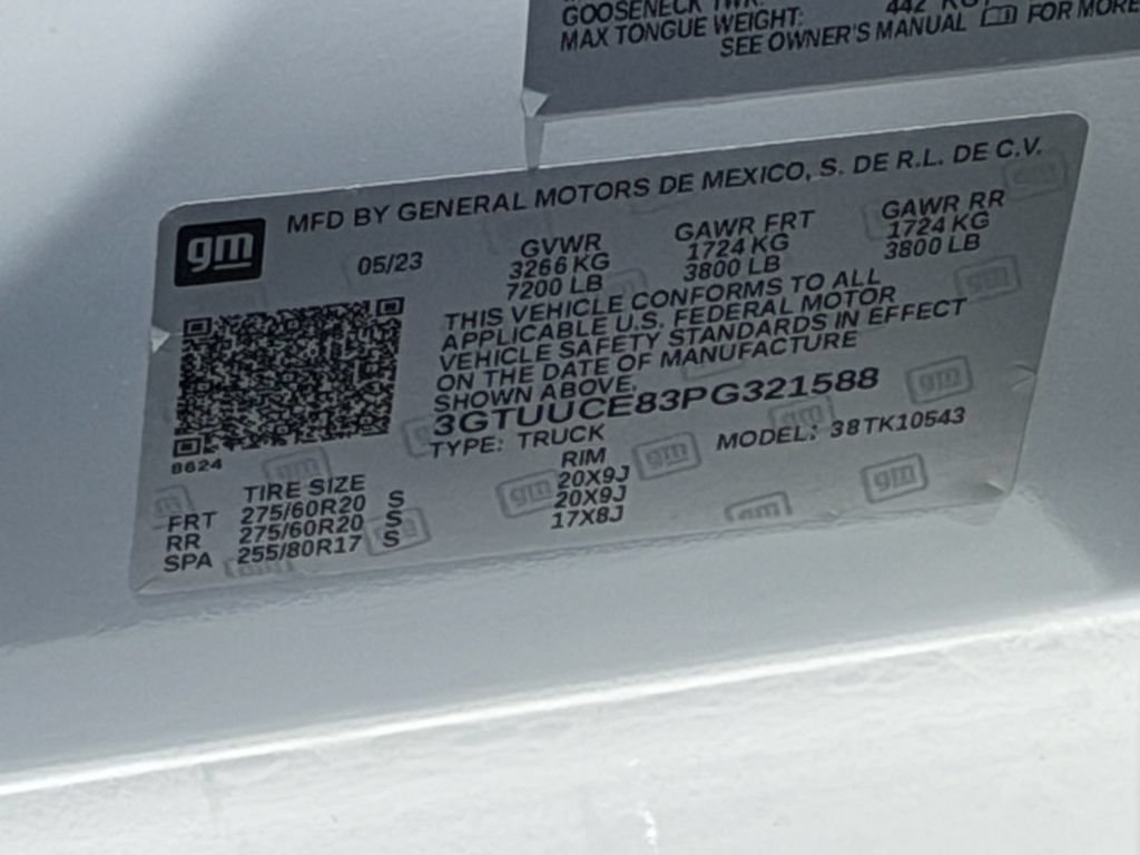 Certified 2023 GMC Sierra 1500 Elevation AWD/4WD image 22