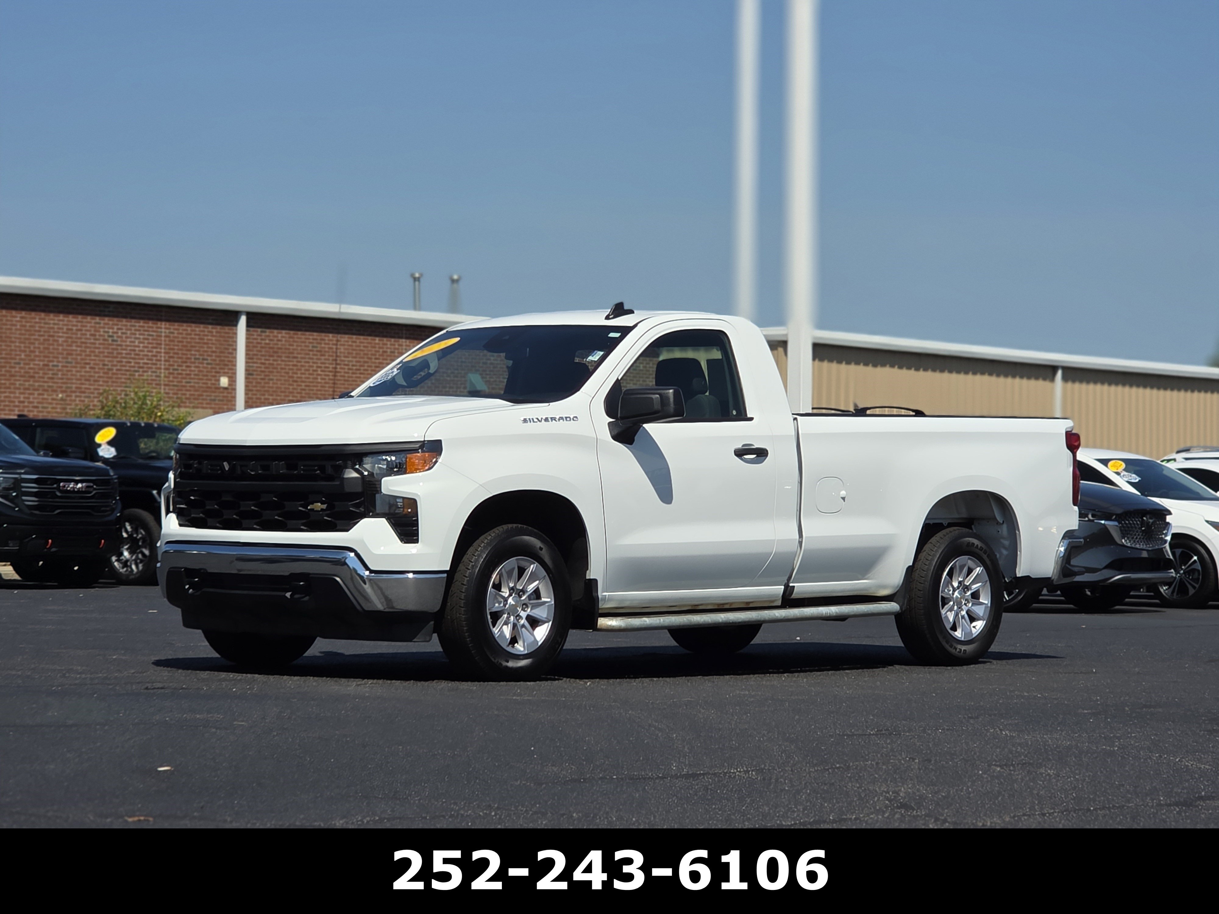 Used 2025 Chevrolet Silverado 1500 W/T RWD image 3