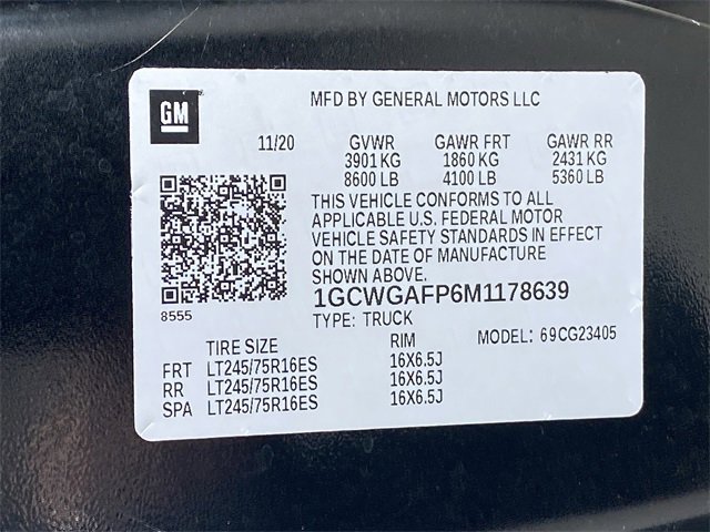 Used 2021 Chevrolet Express 2500 w/ Driver Convenience Package image 37