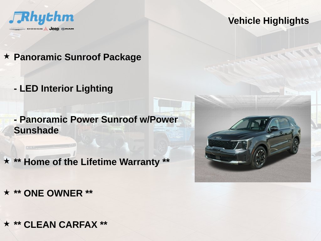 Used 2025 Kia Sorento S w/ Panoramic Sunroof Package FWD image 5