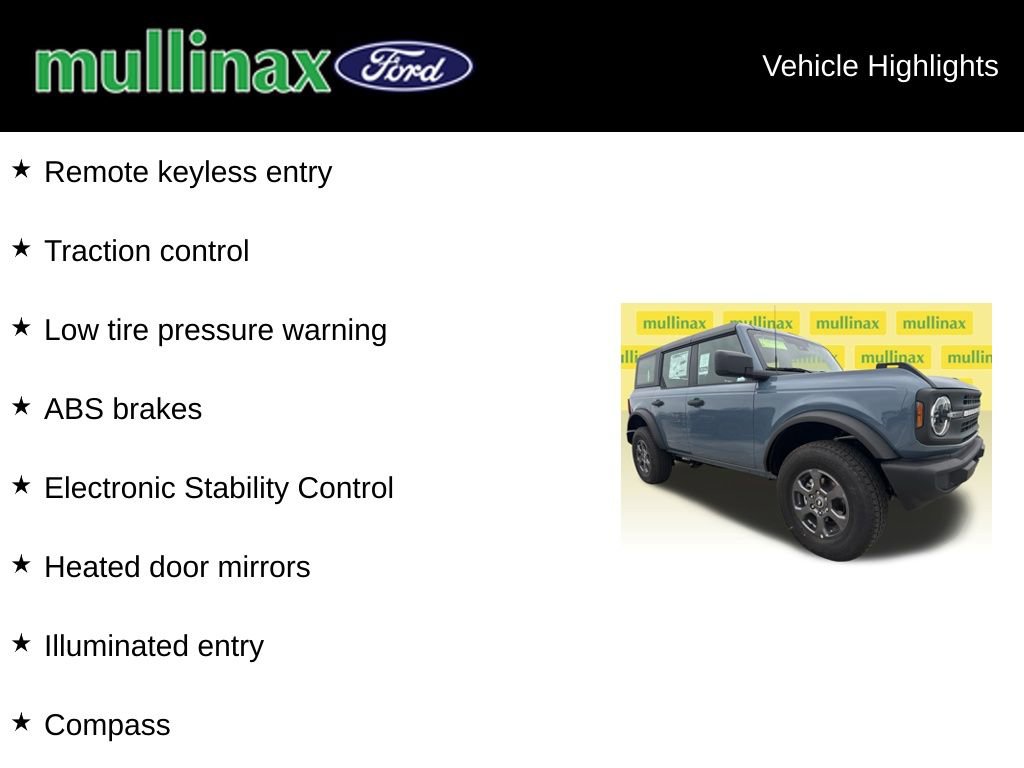 New 2025 Ford Bronco 4-Door image 15