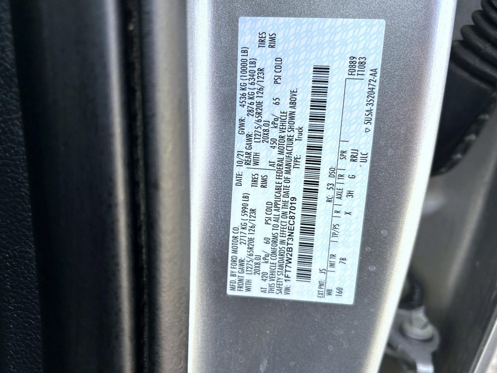 Used 2022 Ford F250 Platinum w/ FX4 Off-Road Package image 25