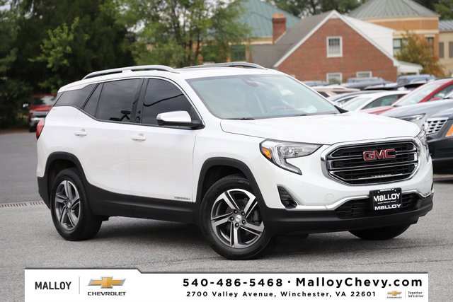 Used 2021 GMC Terrain SLT w/ LPO, Bright Accent Package