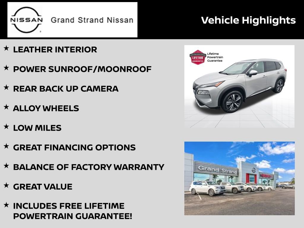 Used 2023 Nissan Rogue Platinum w/ Platinum Premium Package image 3