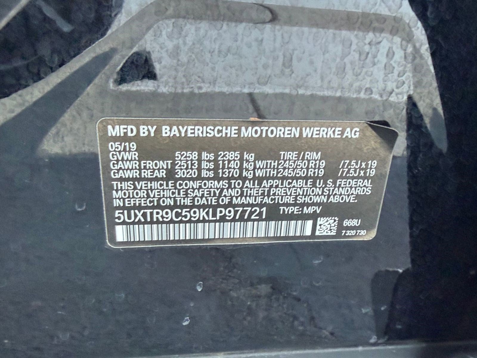 Used 2019 BMW X3 xDrive30i w/ Convenience Package image 22