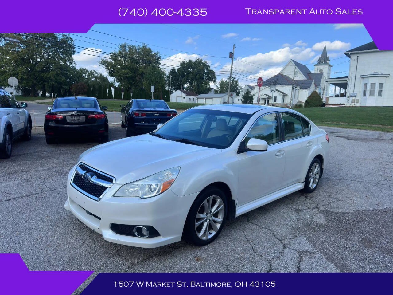 Used 2014 Subaru Legacy 2.5i Limited w/ Moonroof Package
