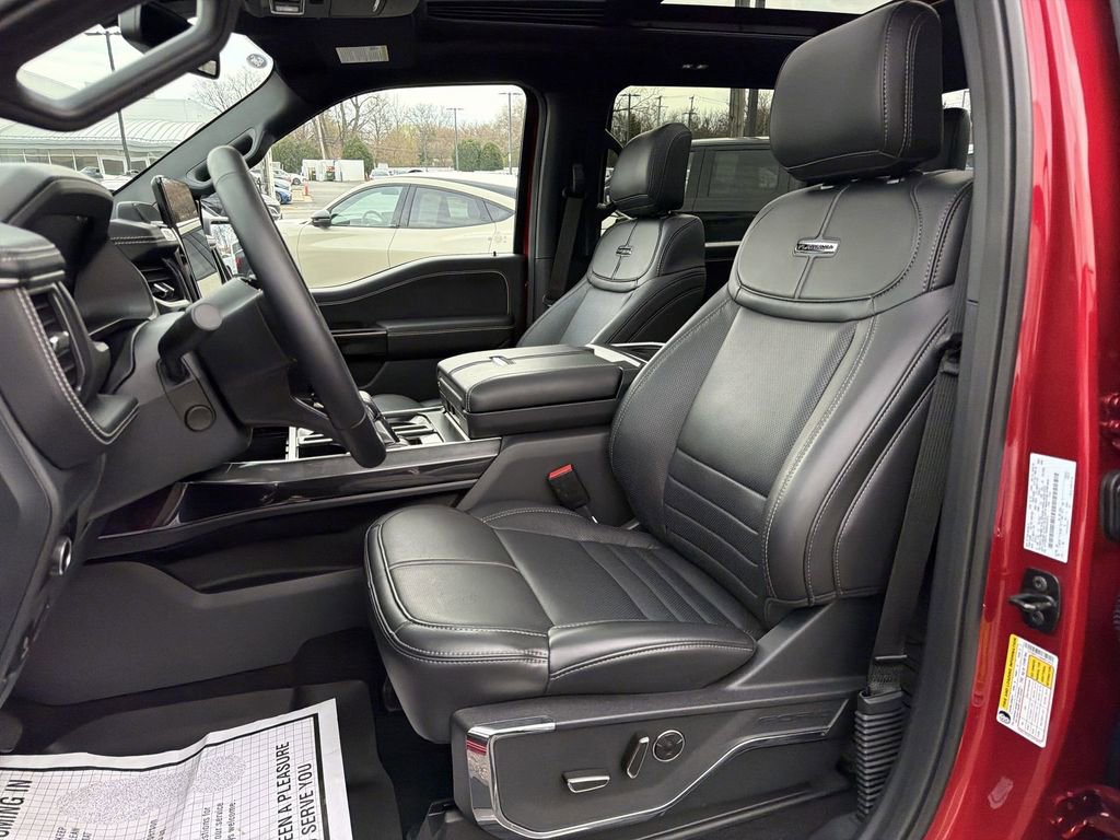Used 2025 Ford F150 Lightning Platinum w/ Dark Elements Package AWD/4WD image 13