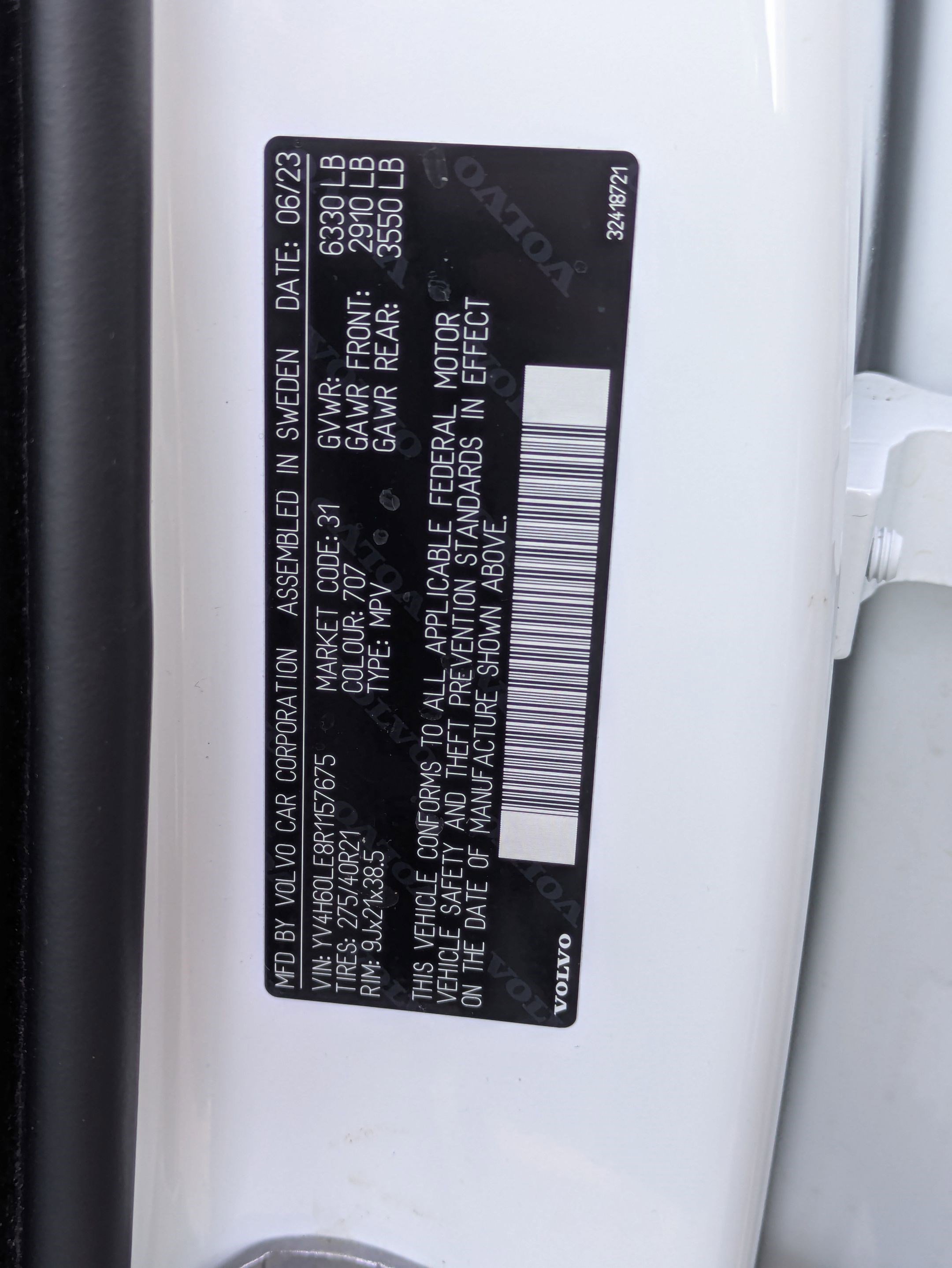 Used 2024 Volvo XC90 T8 Plus w/ Protection Package Premier image 33