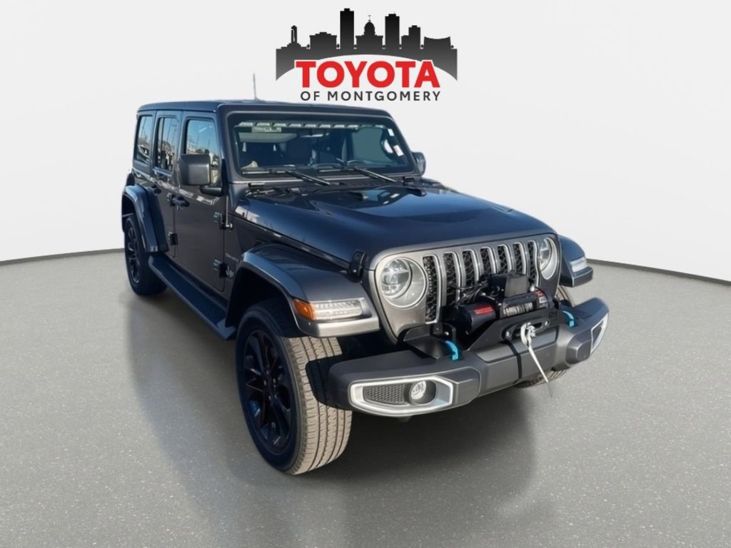 Used 2022 Jeep Wrangler Unlimited Sahara 4xe w/ Cold Weather Group image 8