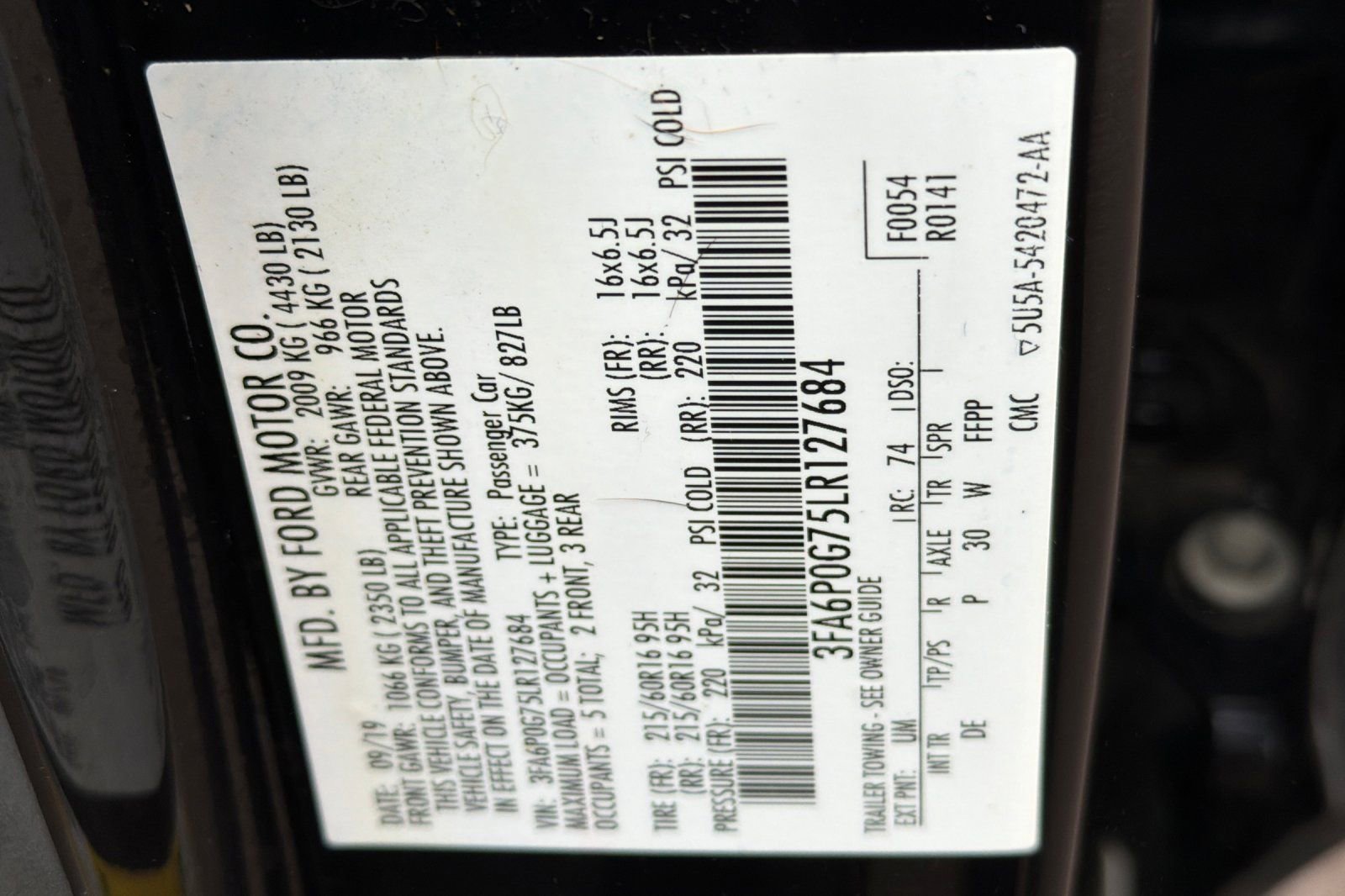 Used 2020 Ford Fusion S image 27