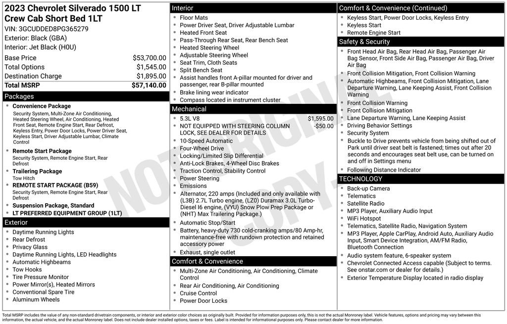 Certified 2023 Chevrolet Silverado 1500 LT AWD/4WD image 5